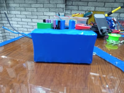 12.8 volt 6ah lithium phosphate battery pack use for solar/ charger fan_img_4