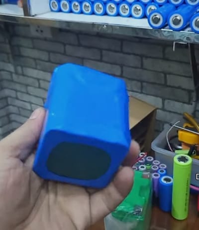 12.6volt 6ah lithium ion battery pack use for charger fan_img_1